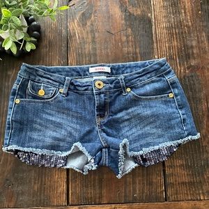 Juniors Bongo Jean Shorts-Size 7